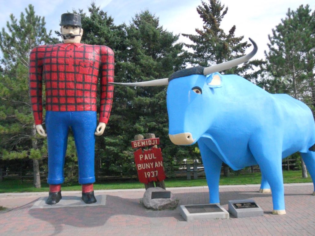 Paul Bunyan Statue; Bemidji, MN